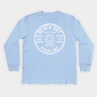 Beach Day Design Kids Long Sleeve T-Shirt